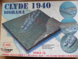 MIRAGE 1/400 40102 CLYDE 1940 DIORAMA  GROM/BLYSKAWICA 